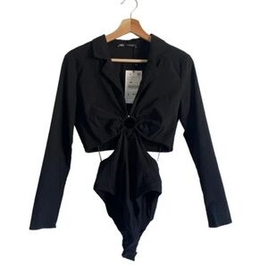Zara cutout bodysuit